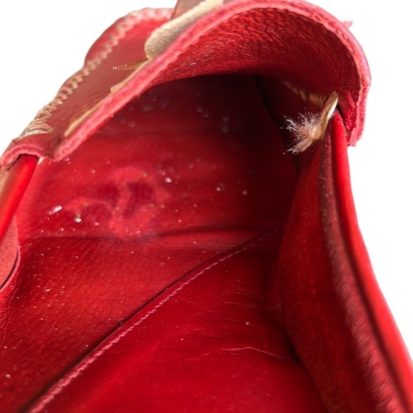 Hispanitas Anthropologie | 3D Floral Appliqué Mules/Shoes Slip-On Artsy Red 8 - Picture 8 of 17